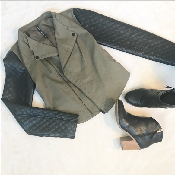 W118 by Walter Baker Jackets & Blazers - W118 by WalterBaker Bennett Motorcycle Jacket